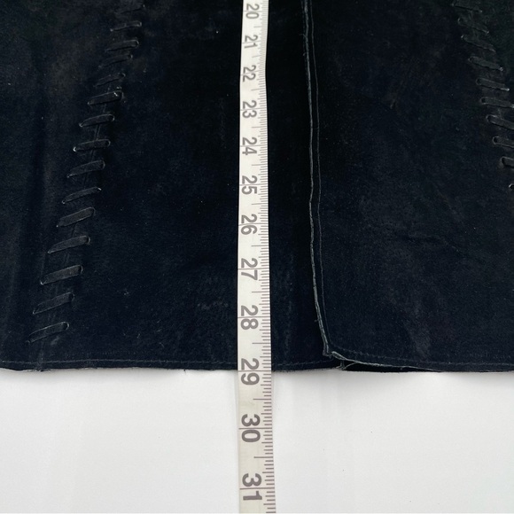 VTG Western Whip Stitch Leather Genuine Suede Coat Womens Size S Sonoma Jeans Co - Picture 12 of 15